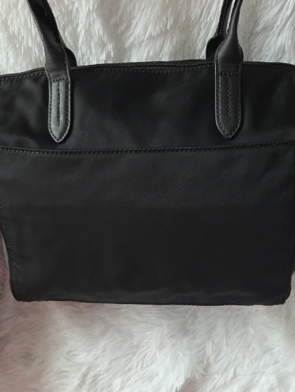 Michael Kors Black Tote Bag with Gold Hardware